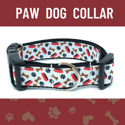 Paw Prints Dog Collar