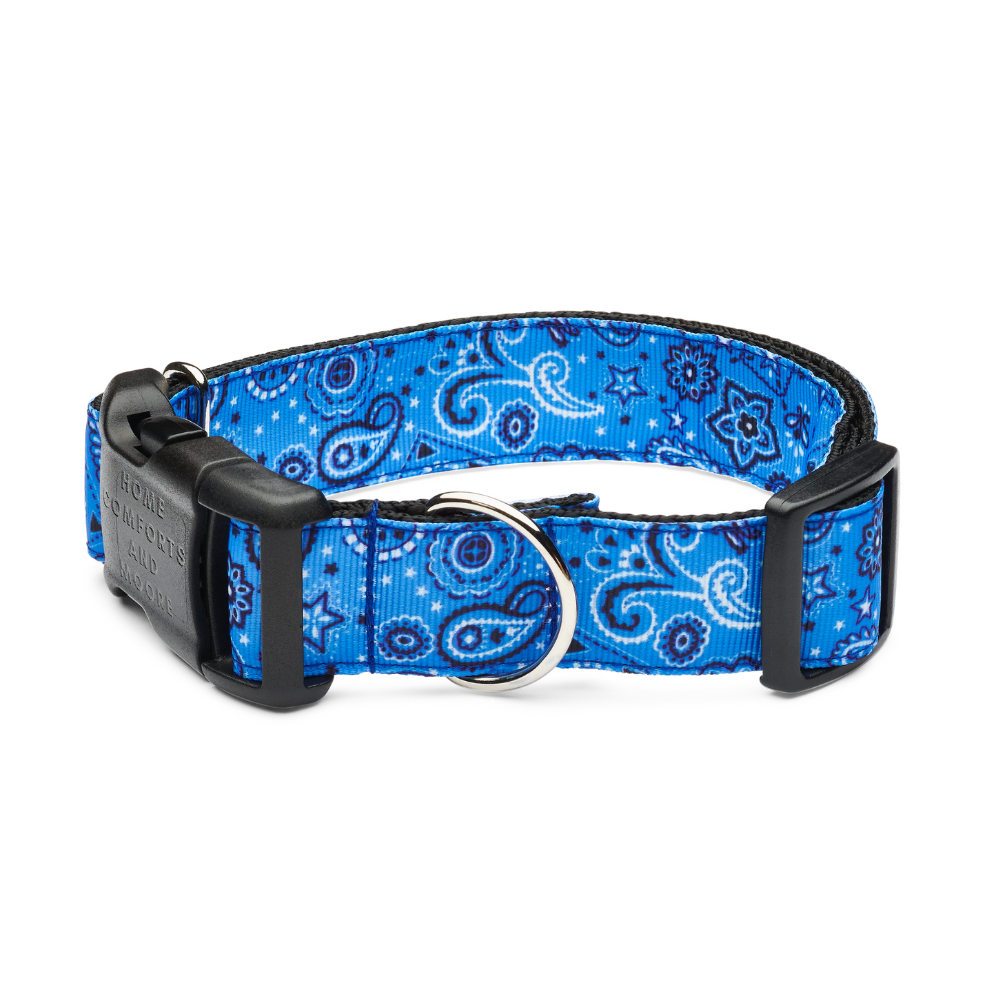 Blue Bandana Western Dog Collar