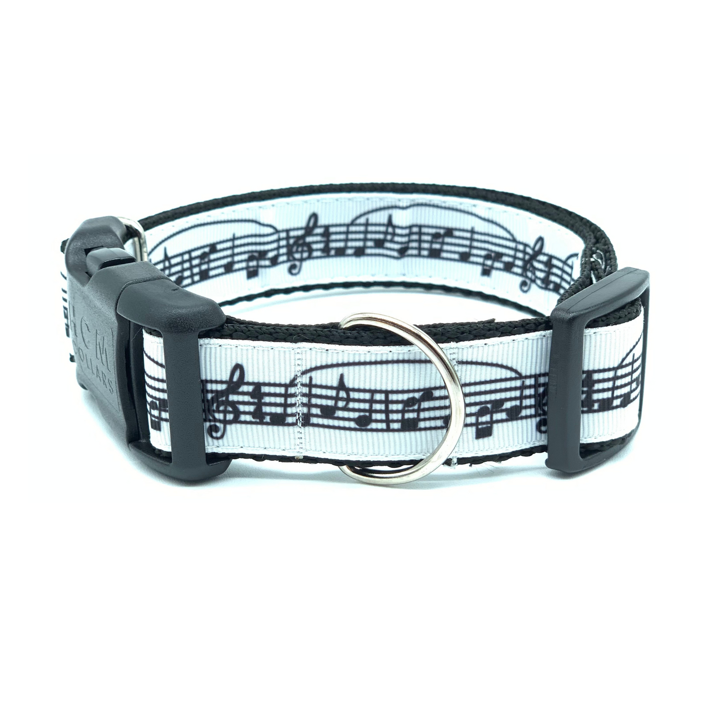 Music Notes Dog Collar