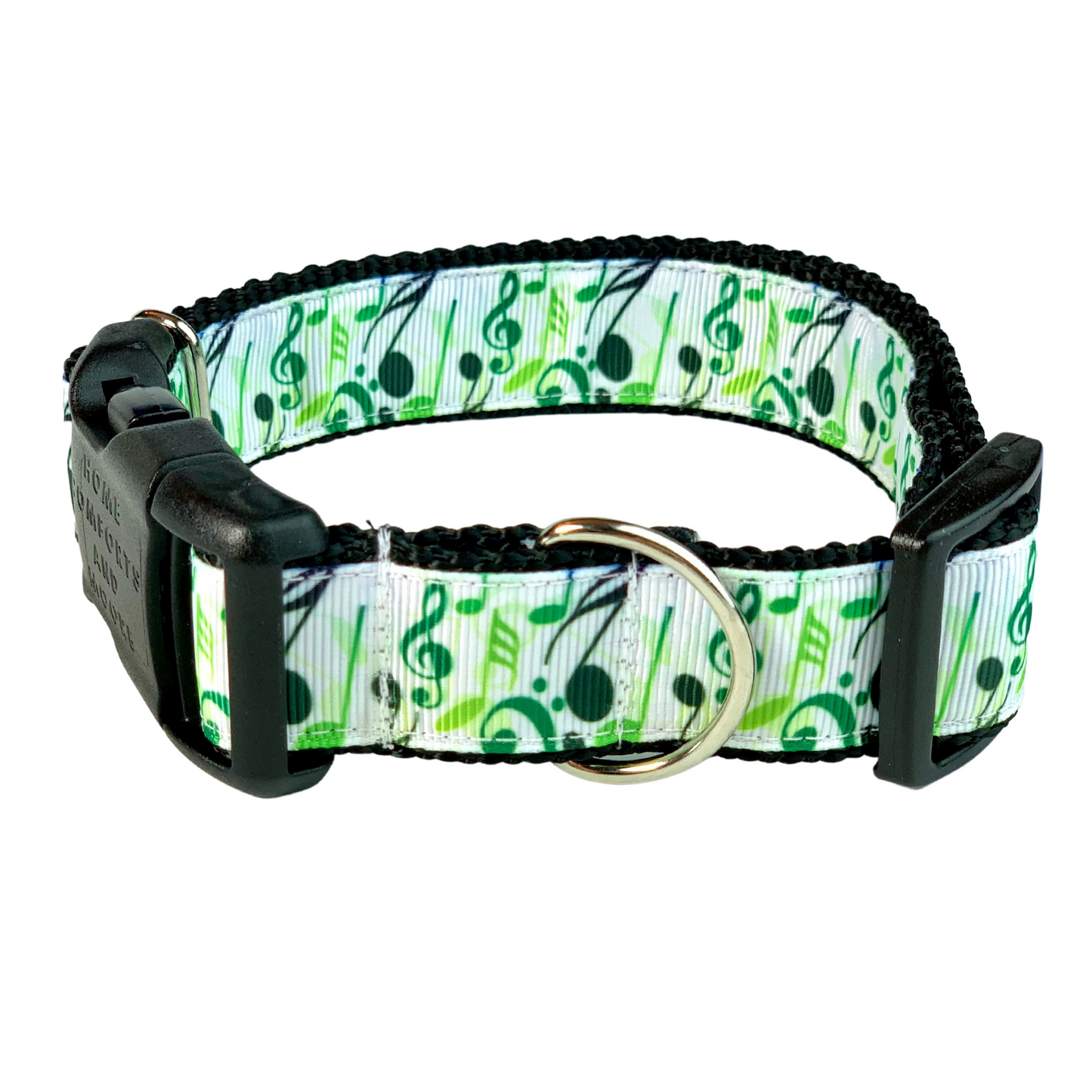 Music Notes Dog Collar