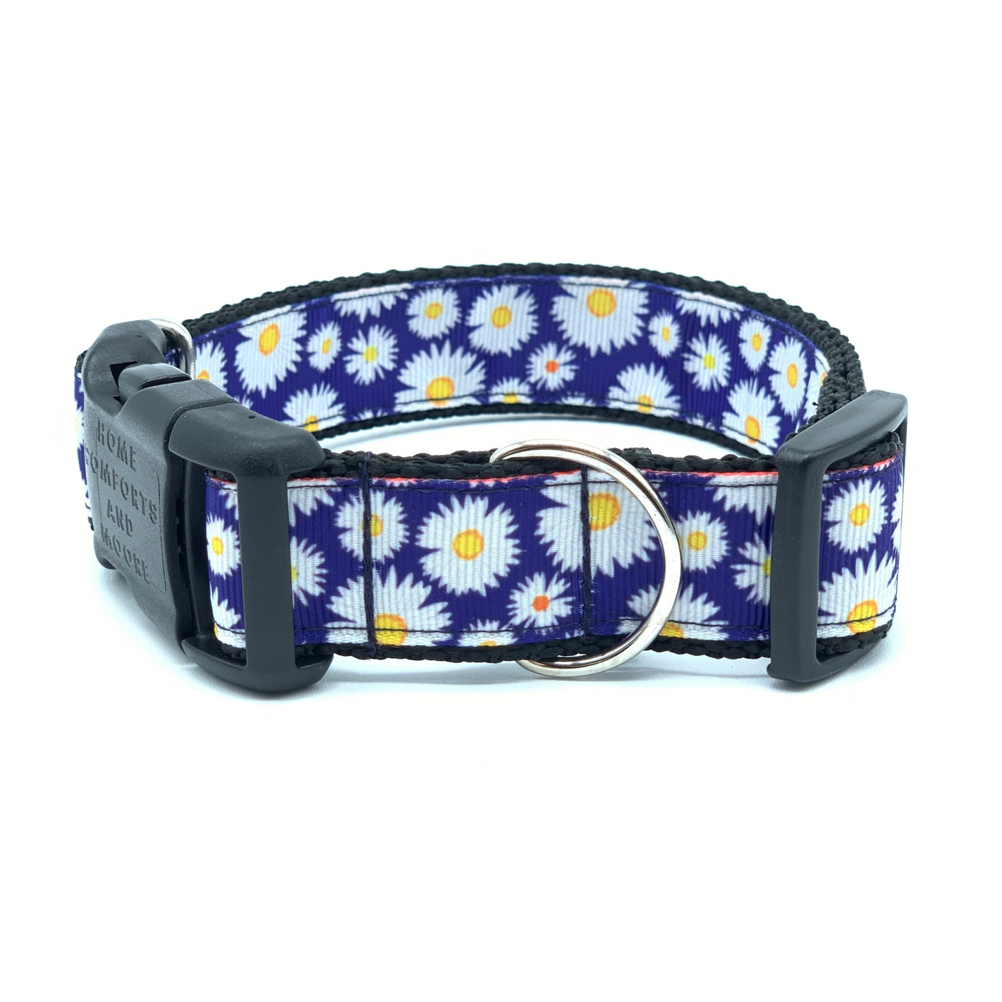 Blue Daisy Dog Collar