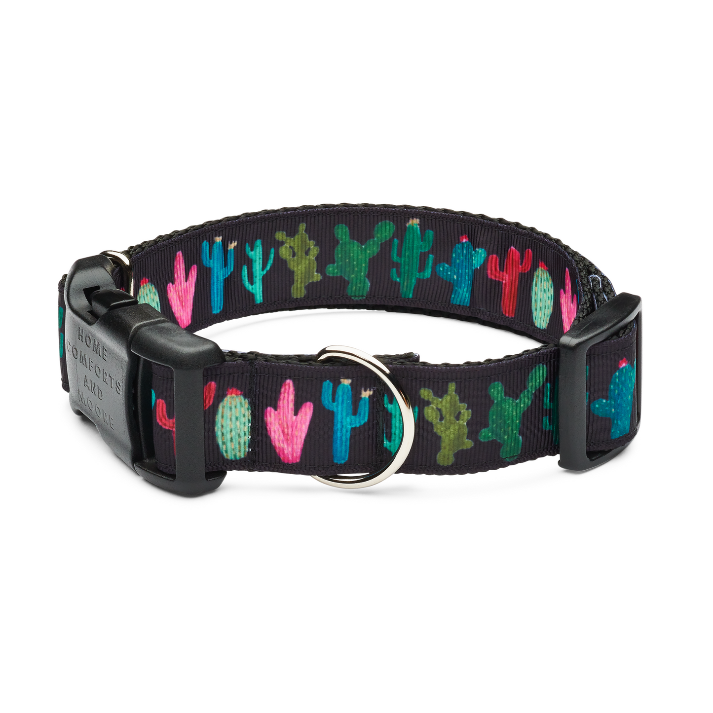 Black Cactus Saguaro Dog Collar