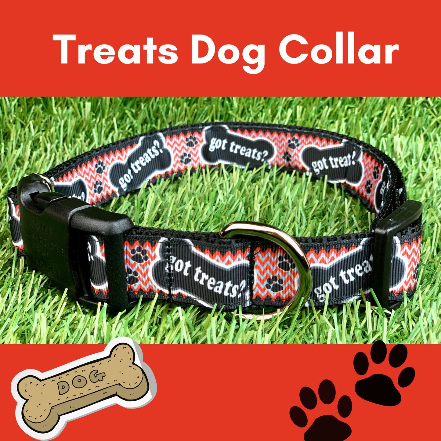 Got Treats Dog Collar