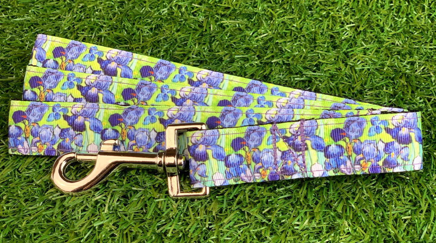 Vincent Van Gogh Iris Dog Collar