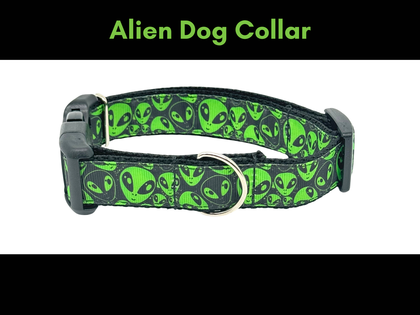 Alien Abduction Dog Collar