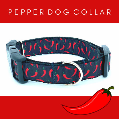 Chili Pepper Dog Collar