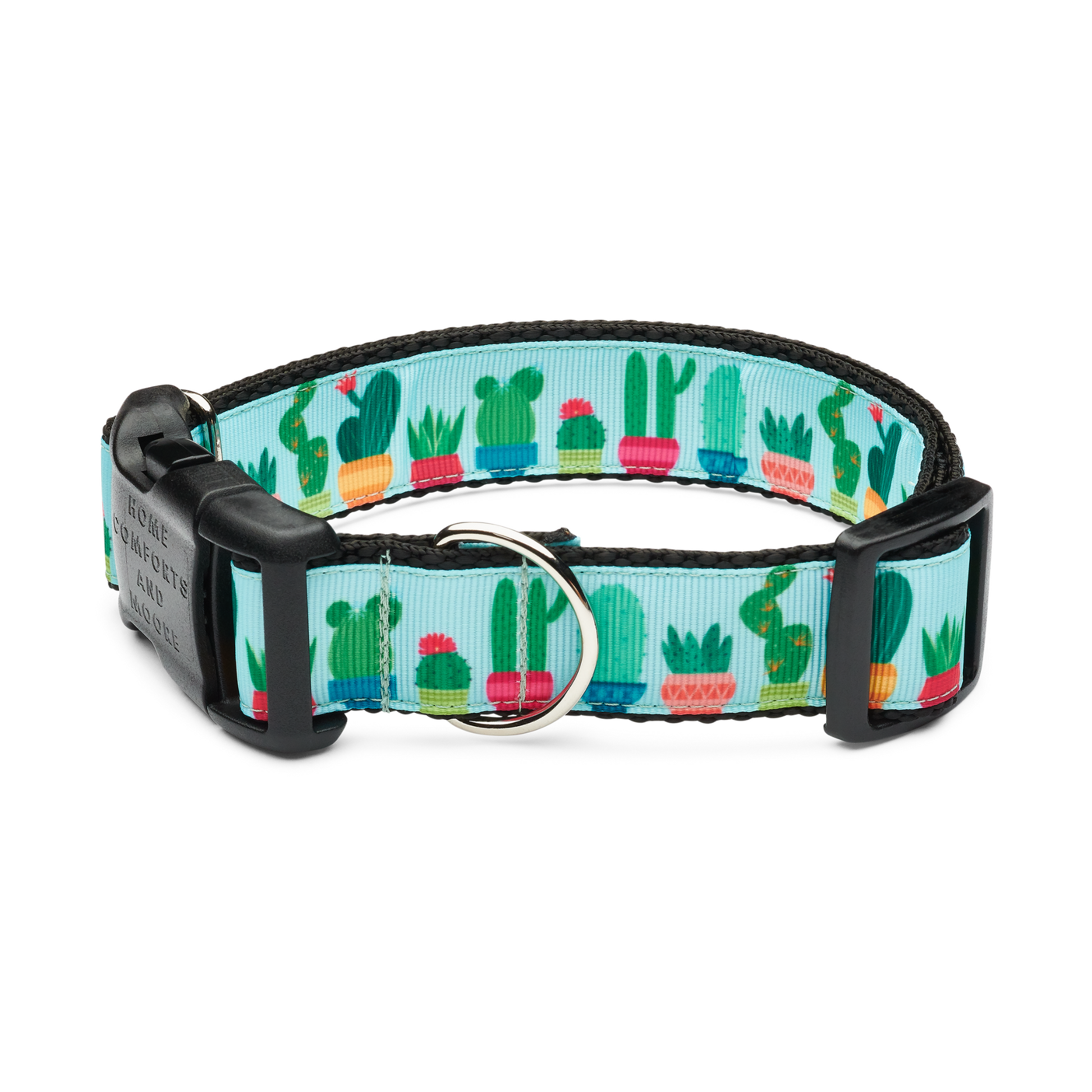 succulent dog collar Teal Cactus Succulent Saguaro Dog Collar – Home Comforts and Moore