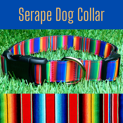 Serape Dog Collar