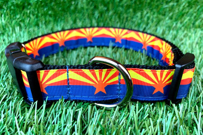 Arizona State Flag Dog Collar
