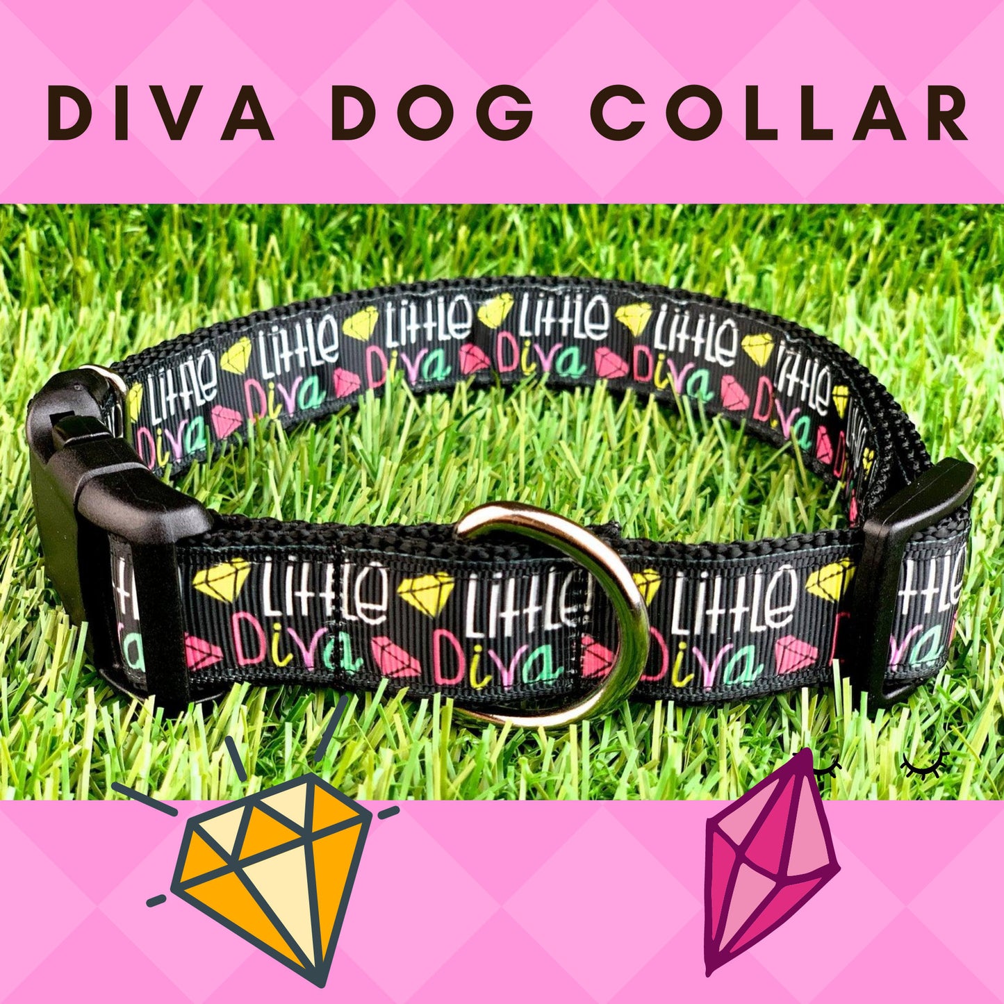 Little Diva Dog Collar