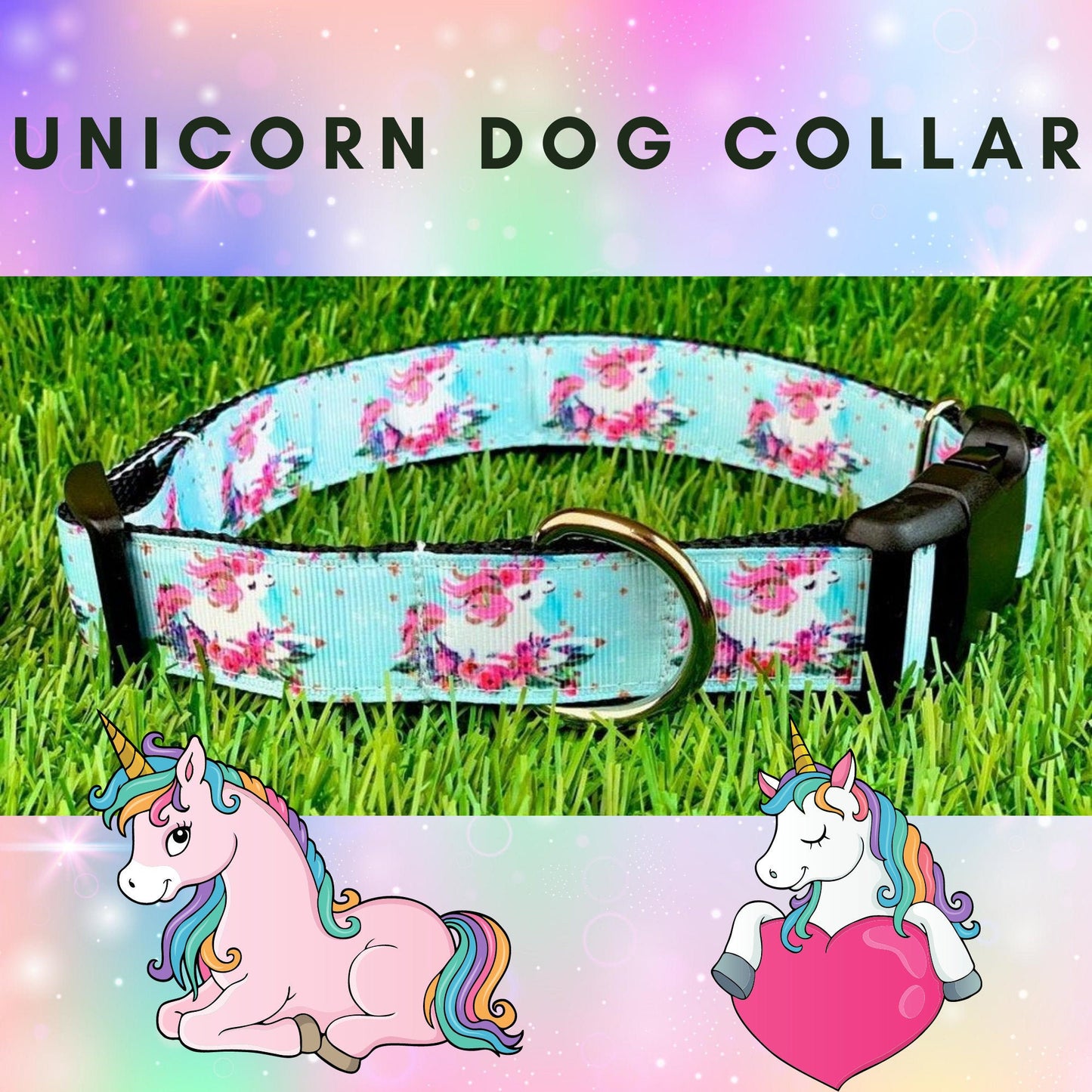 Unicorn Dog Collar